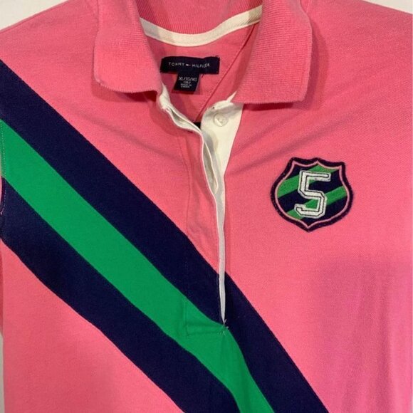 - 🌷TOMMY Hilfiger girls dress. Size XL (16). Collared. Pleated skirt. - Picture 3 of 7